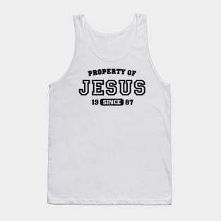 Property of Jesus since 1987 Tank Top